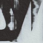 Textured black and white graphic with abstract shapes. Ideal for print mockups, graphics design, and Photoshop effects. High-resolution image for designers.