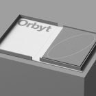 Modern grey packaging mockup for designers showcasing sleek minimalistic design with clean lines perfect for print mockups and branding projects