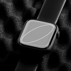 Smartwatch mockup on a textured background ideal for tech mockups digital assets UX UI design product presentation SEO graphic design resources website.