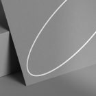 Minimalist print mockup featuring a grey textured paper with white lines ideal for graphic designers print designs typography product showcasing