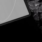 Minimalistic tablet mockup on dark textured surface ideal for tech mockups digital assets product design graphic designers Photoshop effects elegant clean design