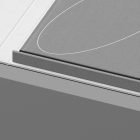 Gray hardcover book packaging mockup, showing a minimalistic design. Ideal for packaging mockups, graphic design assets in high-quality resolution.