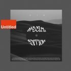 Digital graphics mockup featuring a grayscale desert with a circular typographic art reading Special Edition and a bold red Untitled text overlay for graphic designers