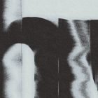 Close-up of a textured black and white abstract graphics with hazy lines and curves. Ideal for graphic designers in need of artistic patterns and textures.