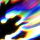 Colorful abstract gradient graphic with bright hues and dark background suitable for print mockups, tech mockups, photoshop effects, and other design assets