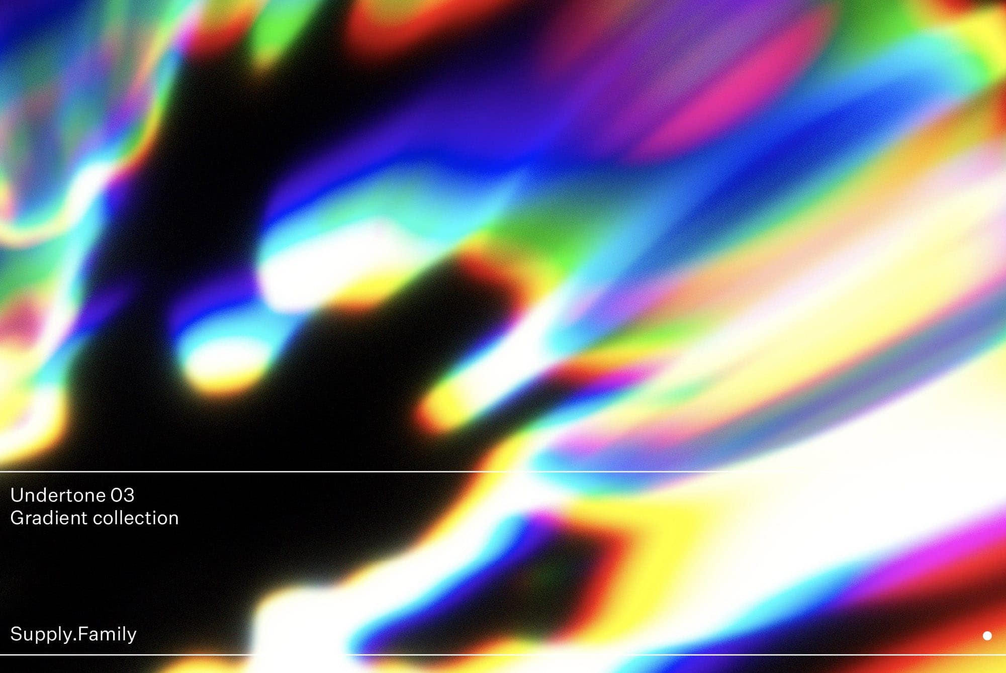 Colorful abstract gradient graphic with bright hues and dark background suitable for print mockups, tech mockups, photoshop effects, and other design assets