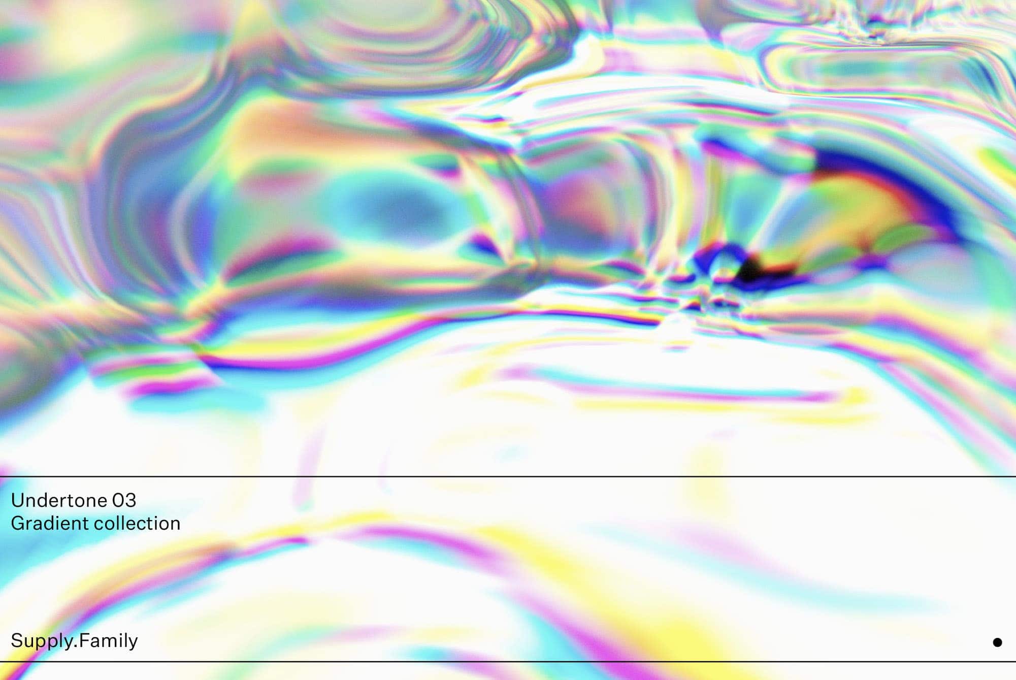 Abstract colorful gradient pattern from Undertone 03 Gradient Collection by Supply Family perfect for graphic designers seeking unique digital design assets.