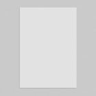 Flat lay of a blank white sheet of paper on a grey background ideal for print mockups poster mockups and graphic design presentations by graphic designers.