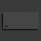 Dark business card mockup isolated on a textured background perfect for print design presentations branding projects and showcasing graphic design work