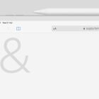 iPad with Apple Pencil on top, showing website page in Safari browser open to supply.family, suitable for tech mockups, graphic designers, digital assets