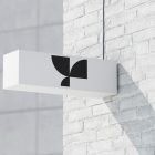 Modern rectangular billboard mockup on a brick wall for signage designs, perfect for graphic designers showcasing branding, advertising, and logo projects.