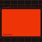 Digital illustration of tech mockup featuring a tablet with stylus on a grid background. Ideal for graphic designers seeking sleek, modern templates.